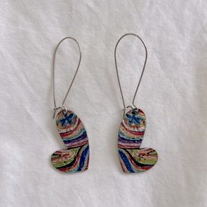 CUSTOM HEART EARRINGS